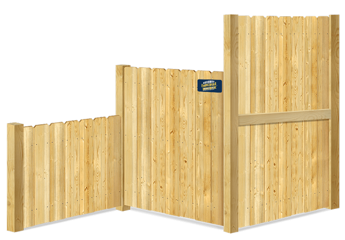 Residential Wood fence height options Tewksbury